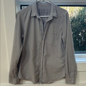 Frank & Eileen Light Gray Long-Sleeve Button Shirt